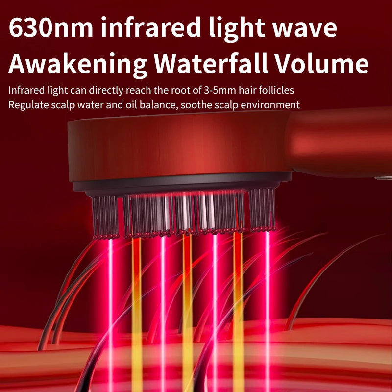 630nm infrared light therapy diagram