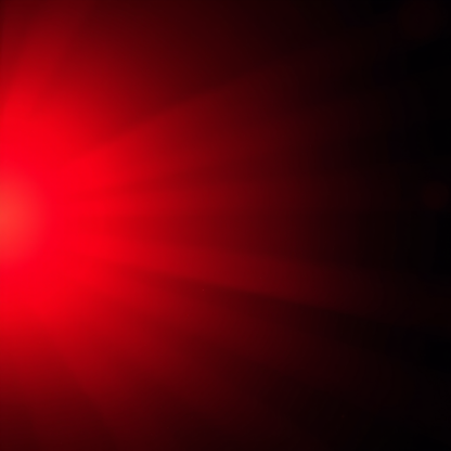 Warm therapeutic red light
