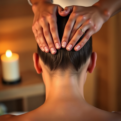 The scalp massage ritual, at home
